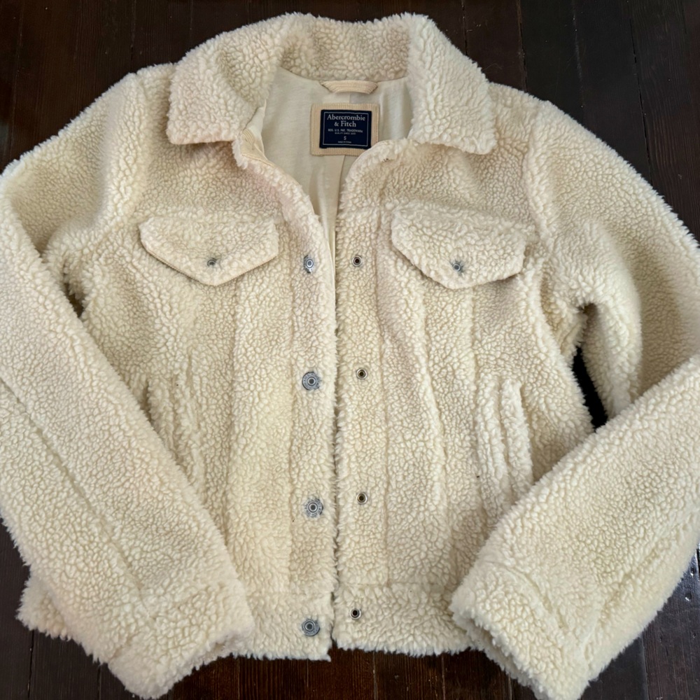 Cream Abercrombie Sherpa jacket